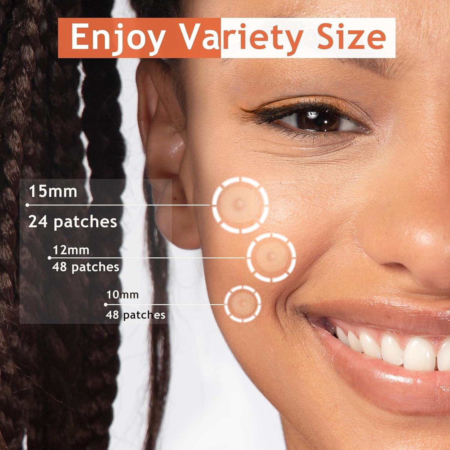 Parche Hidrocoloide Dazzlook para Granitos 120 Pcs 3 Tamaños