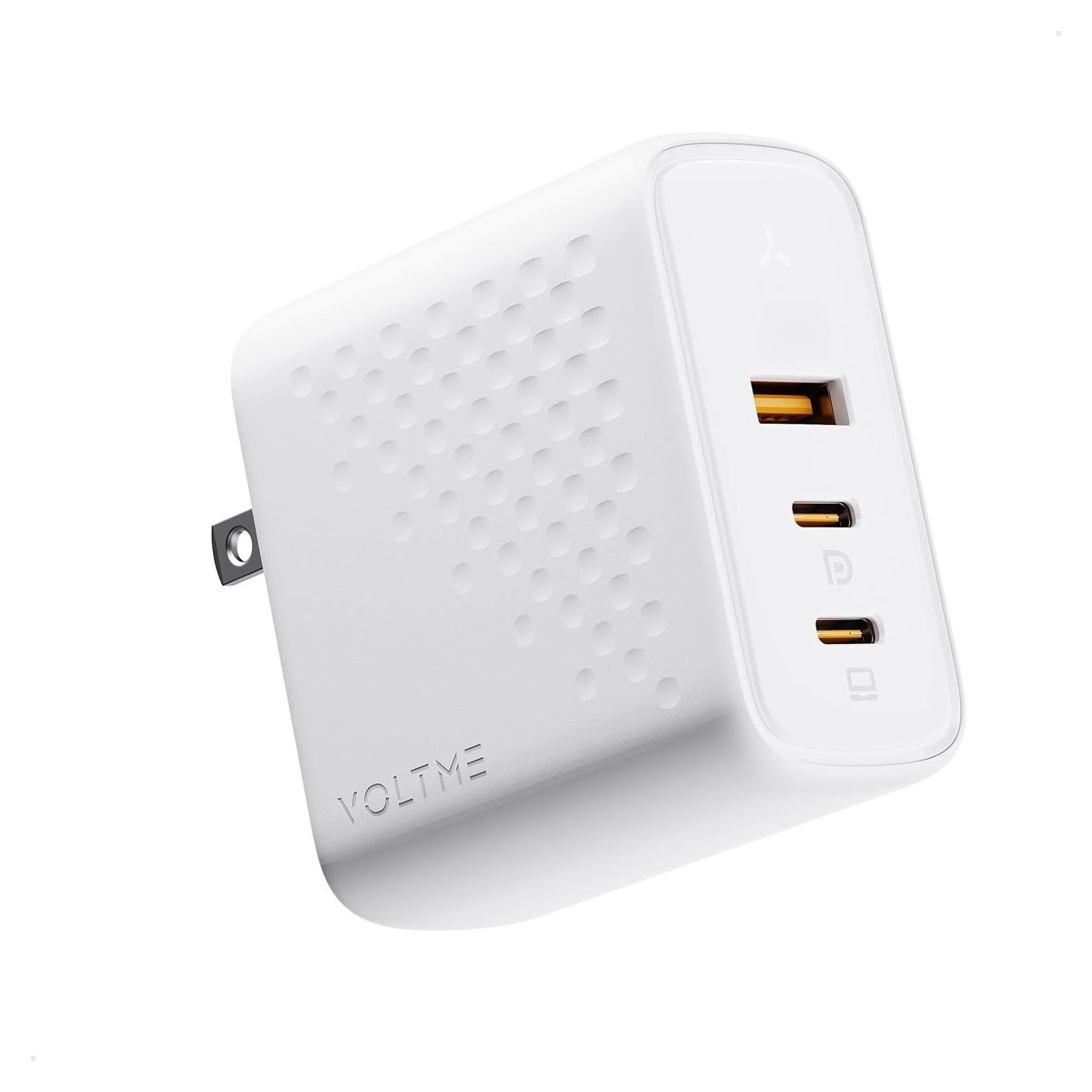 Cargador de Pared USB C VOLTME 100W GaN III 3 Puertos