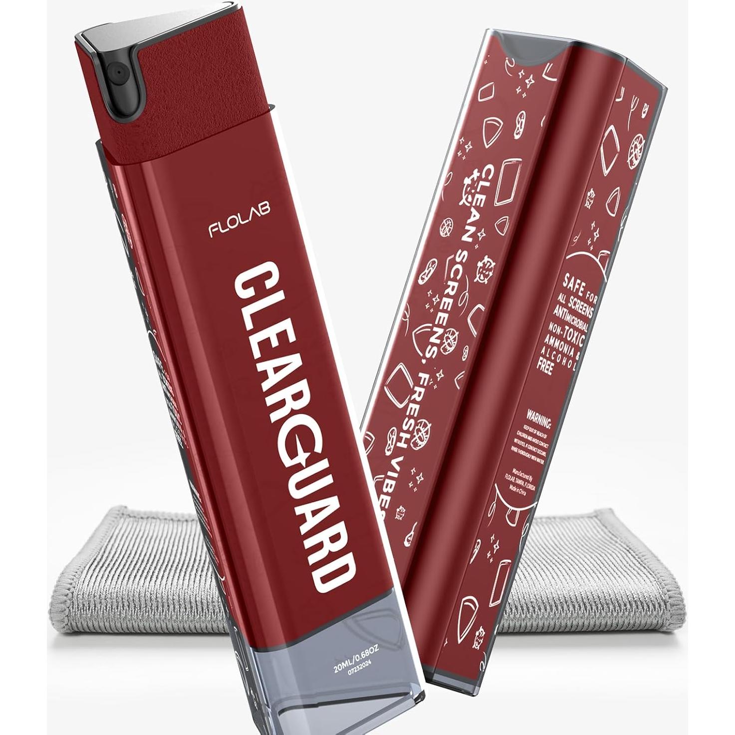 Limpiador de Pantallas FLOLAB Clear Guard 99g - Rojo Atómico