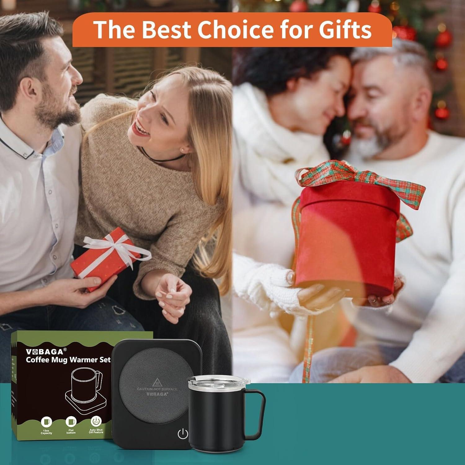 Juego Calentador de Tazas VOBAGA con Taza 15 oz y 3 Temperaturas