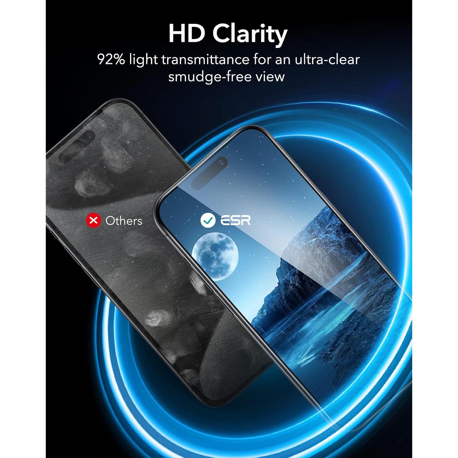 Protector de Pantalla Privado ESR para iPhone 16 Pro Max