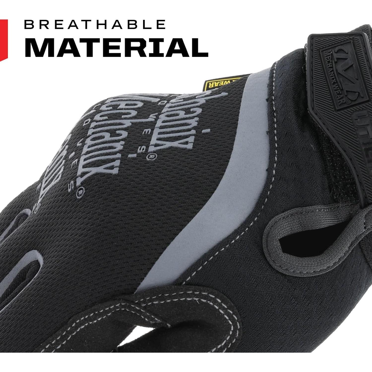 Guantes de Trabajo Mechanix Wear Táctiles Medianos Negros