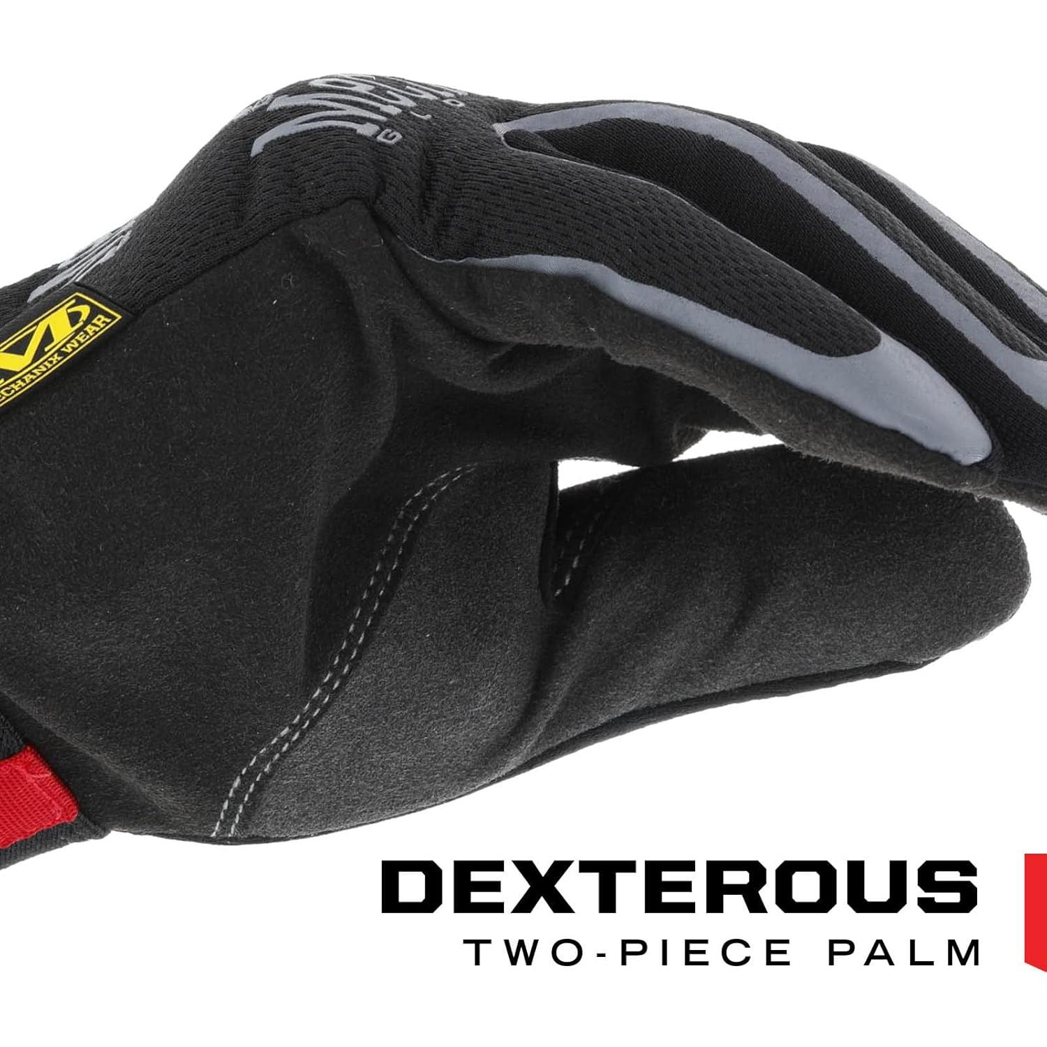 Guantes de Trabajo Mechanix Wear Táctiles Medianos Negros