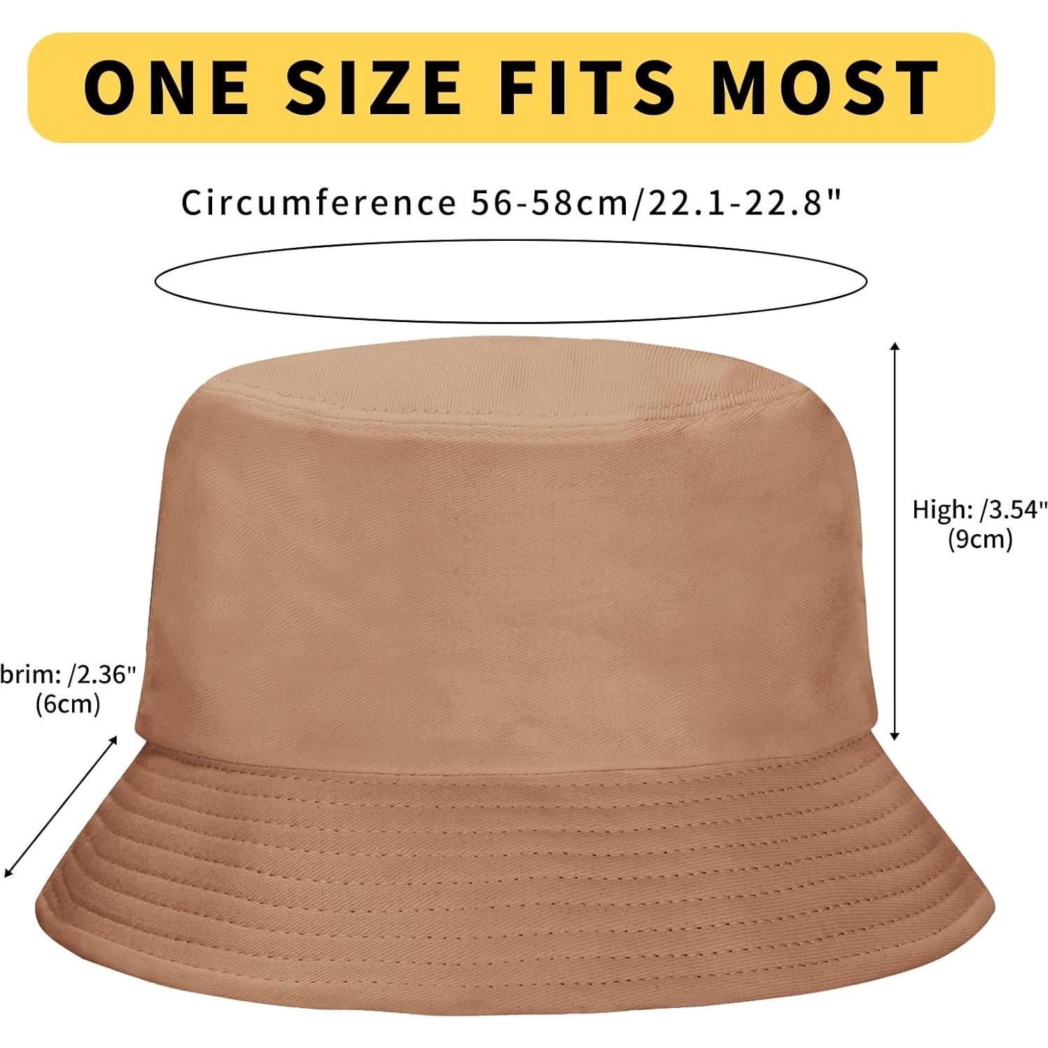Sombrero de Cubo Unisex Rosoz - Plegable, Protección UV 50+