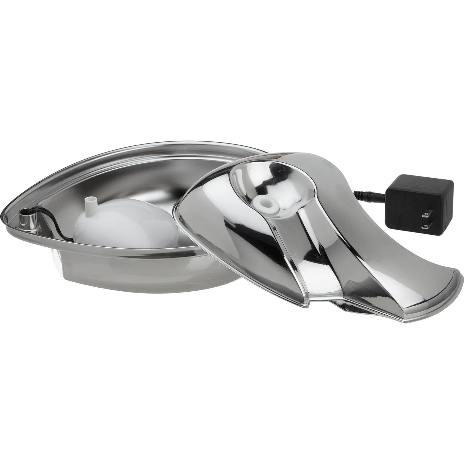 Fuente de Agua para Mascotas Pioneer Pet Acero Inoxidable 1.77L