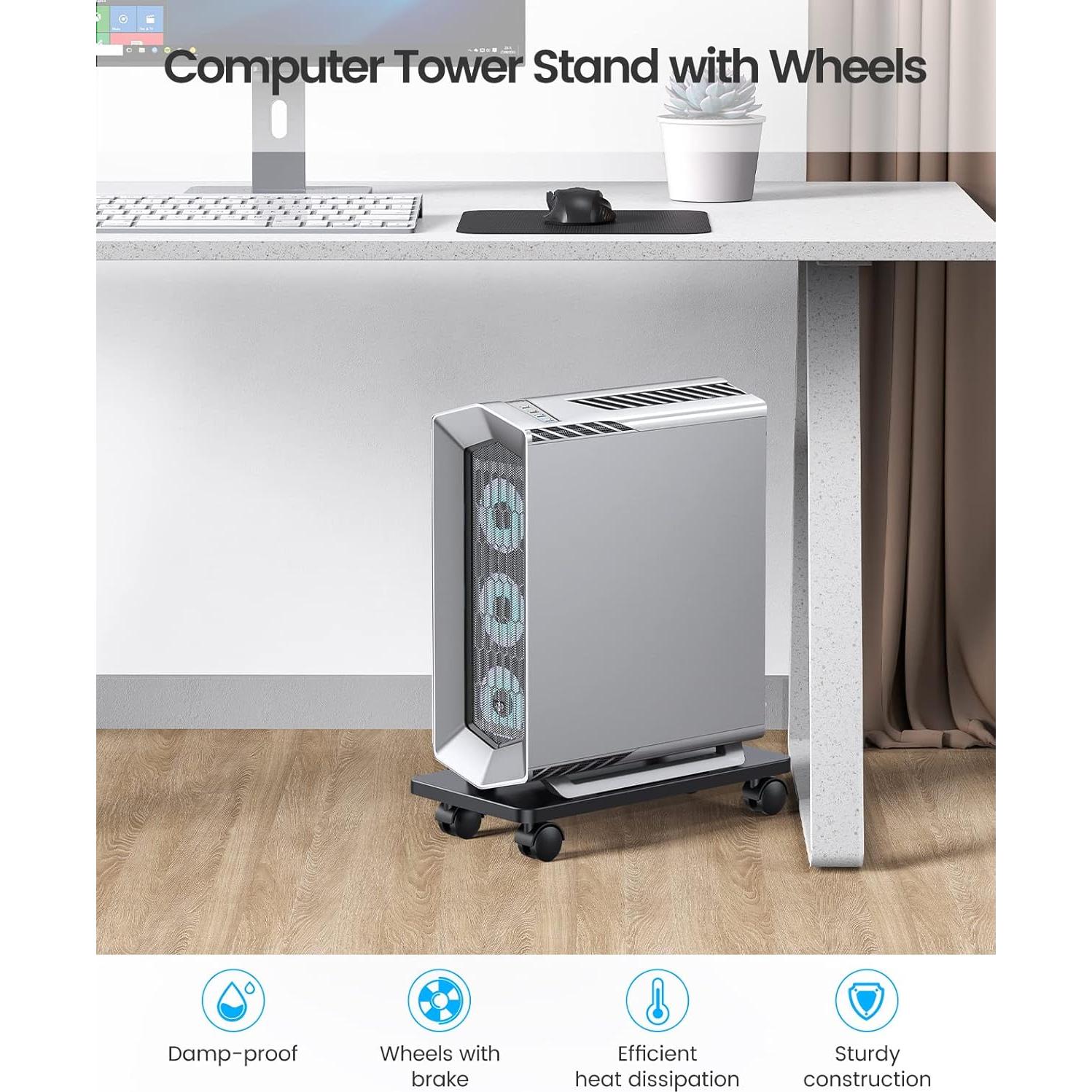 Soporte para CPU ORICO CPB6 con Ruedas Móviles y Estable