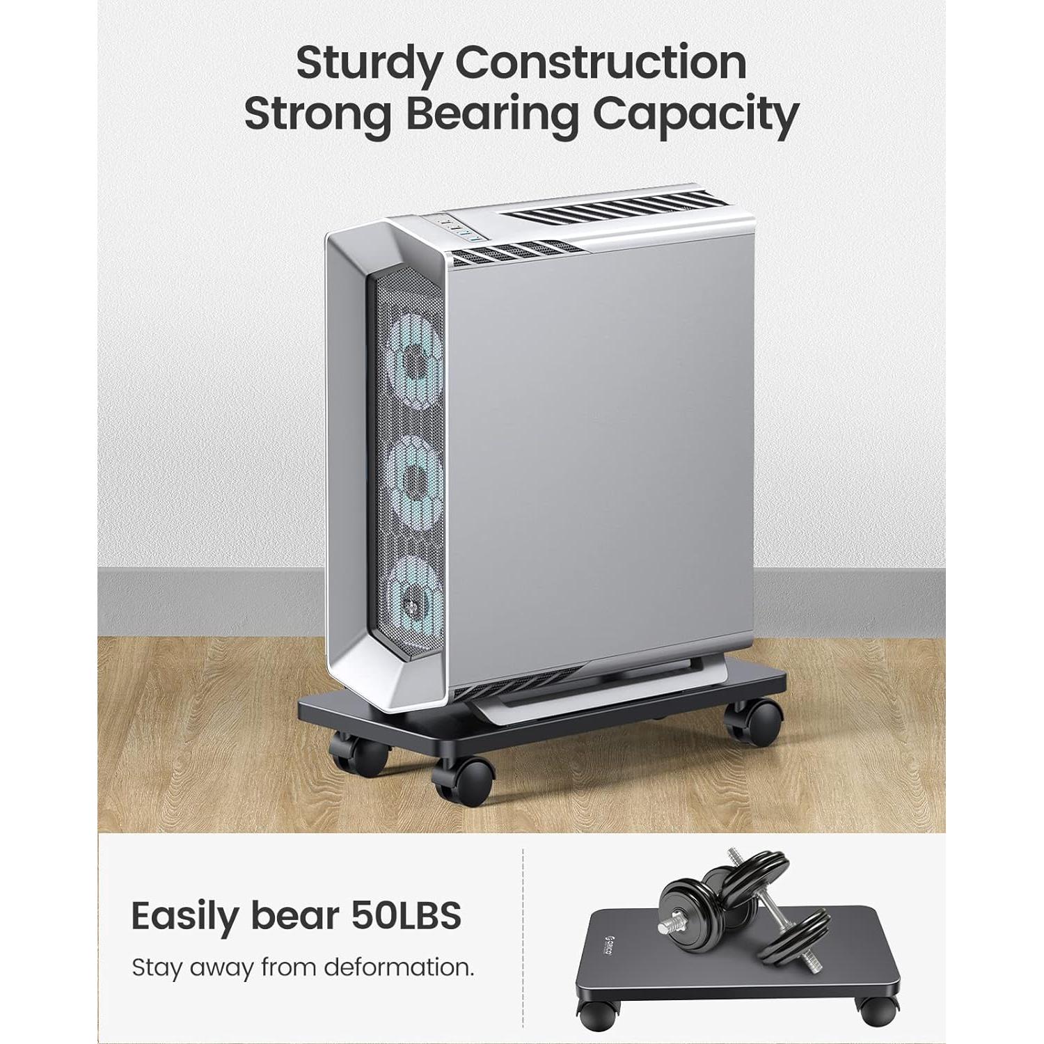 Soporte para CPU ORICO CPB6 con Ruedas Móviles y Estable