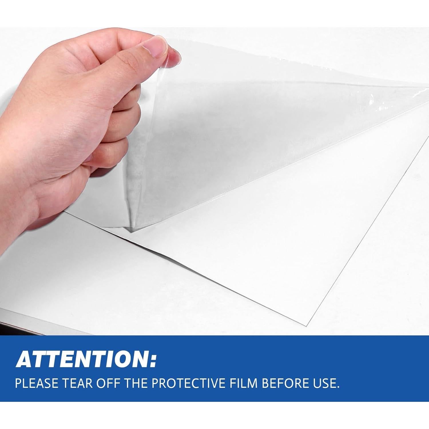 Pegatina de Pizarra Blanca Magnética Adhesiva 120x42 cm ZNCMRR