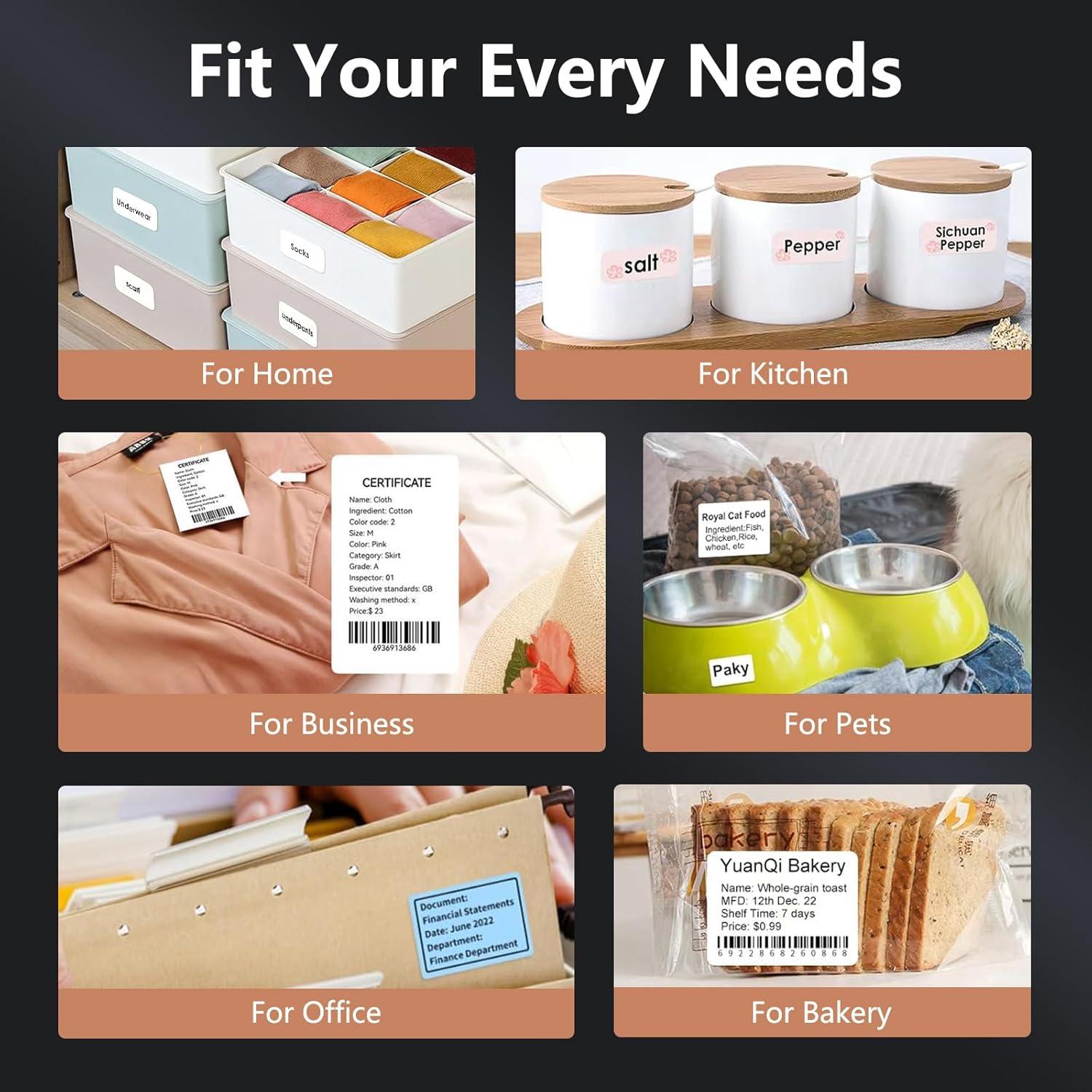 Impresora de Etiquetas Térmica Portátil Prievou WP - 50x30mm