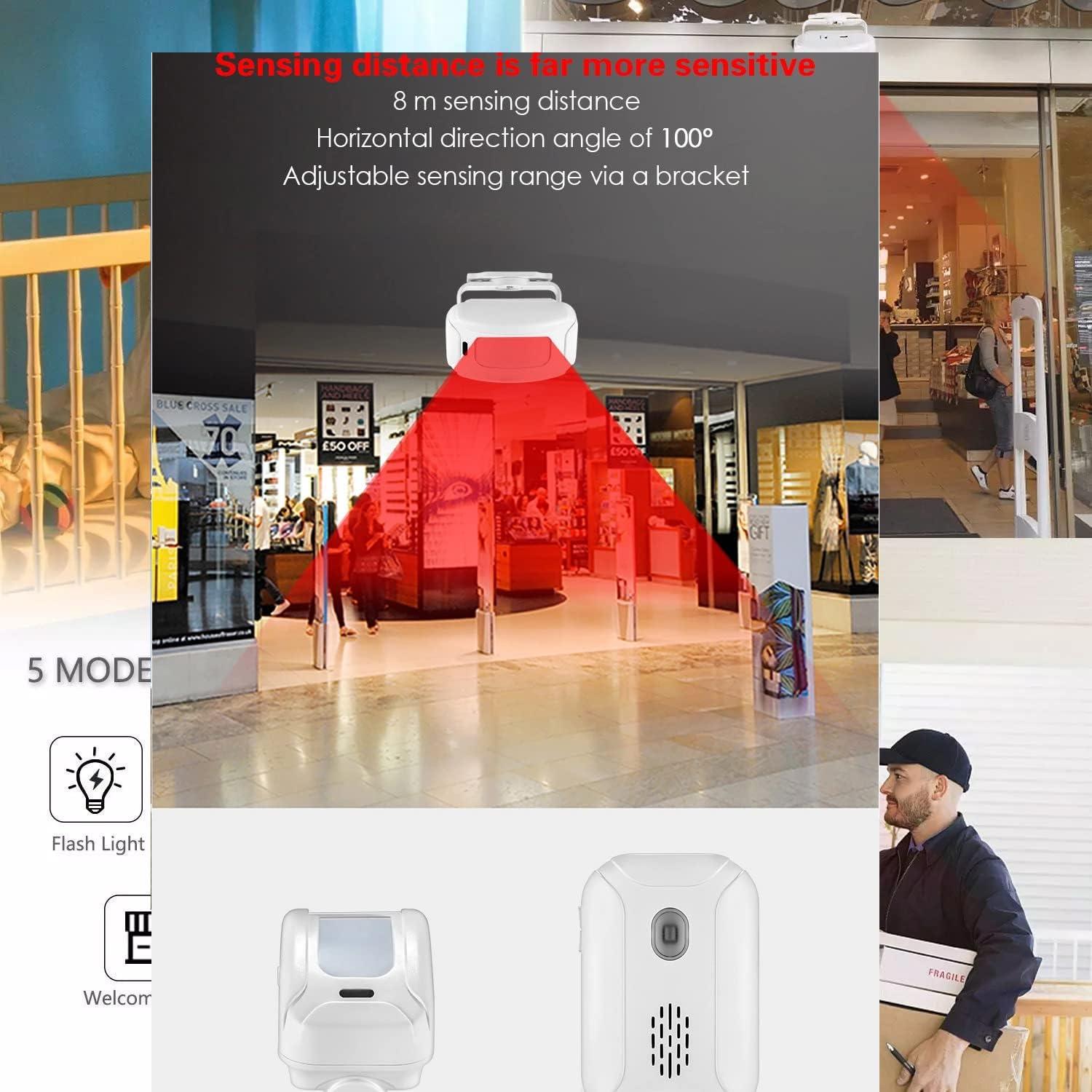 Timbre de Puerta Inalámbrico Changzhou SF20R con Sensor