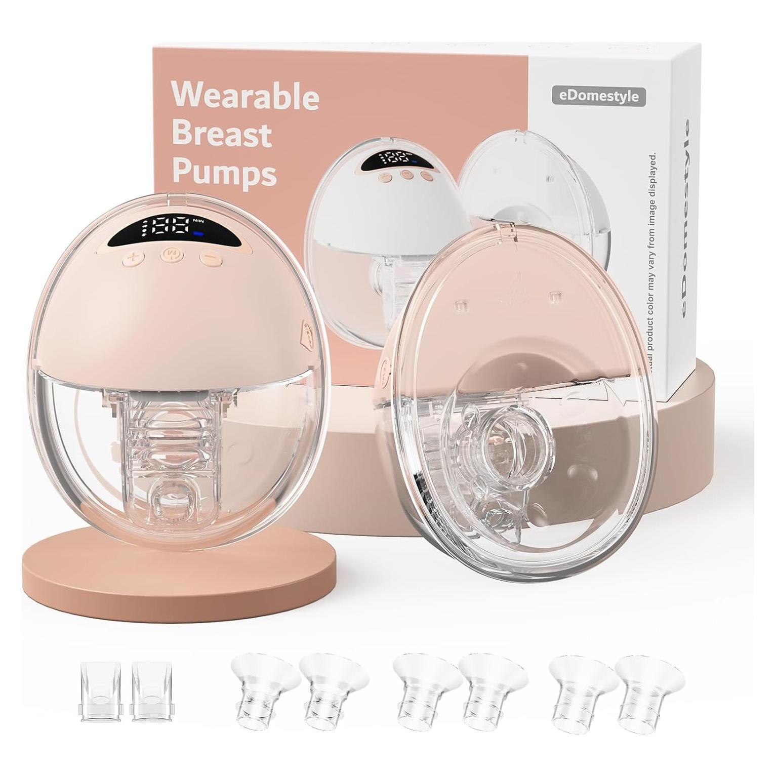 Extractor de Leche Eléctrico Portátil eDomestyle 4 Modos 12 Niveles