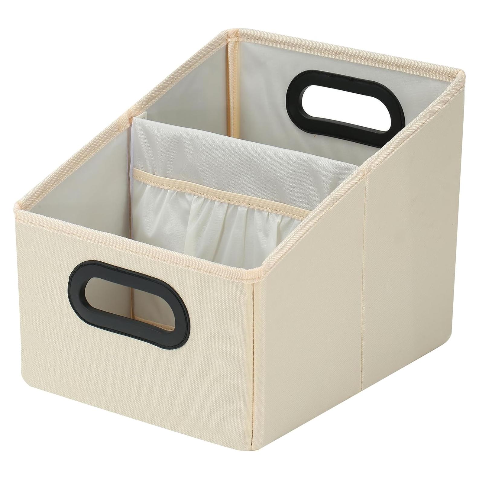 Organizador de Asiento de Coche AOKJOY Plegable Beige M