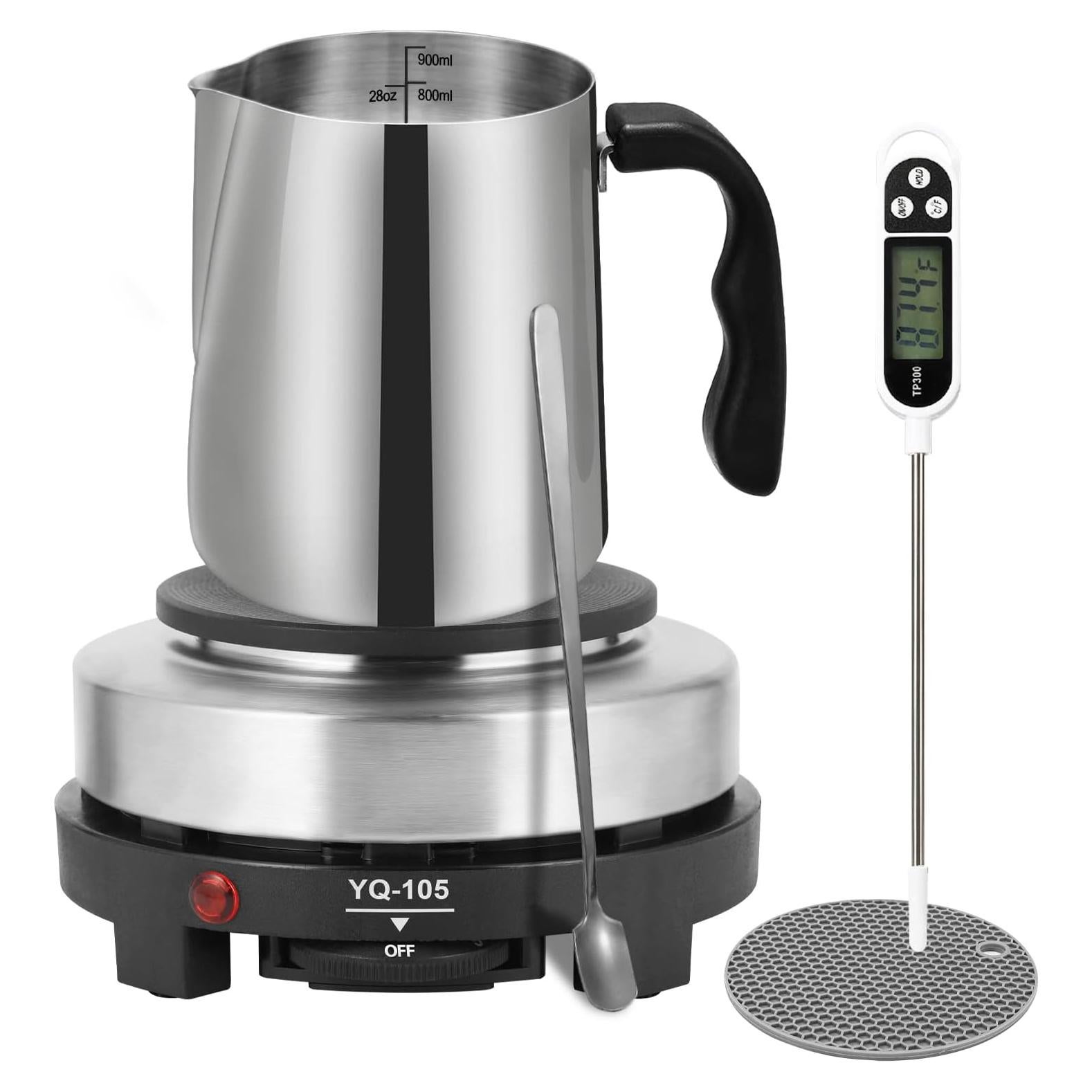 Kit de Fabricación de Velas SAEUYVB con Placa Caliente 900ml