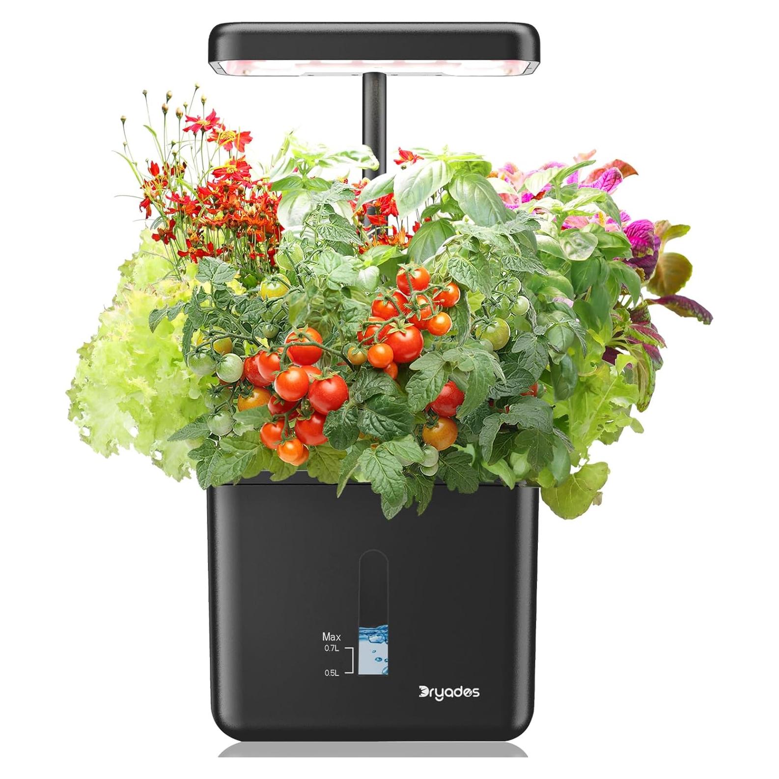 Sistema de Jardín Interior DRYADES con Autorriego y Luz LED 17W