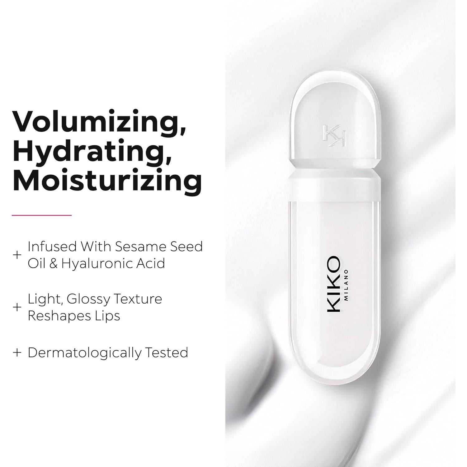 Crema Voluminizadora de Labios Kiko Milano Transparente