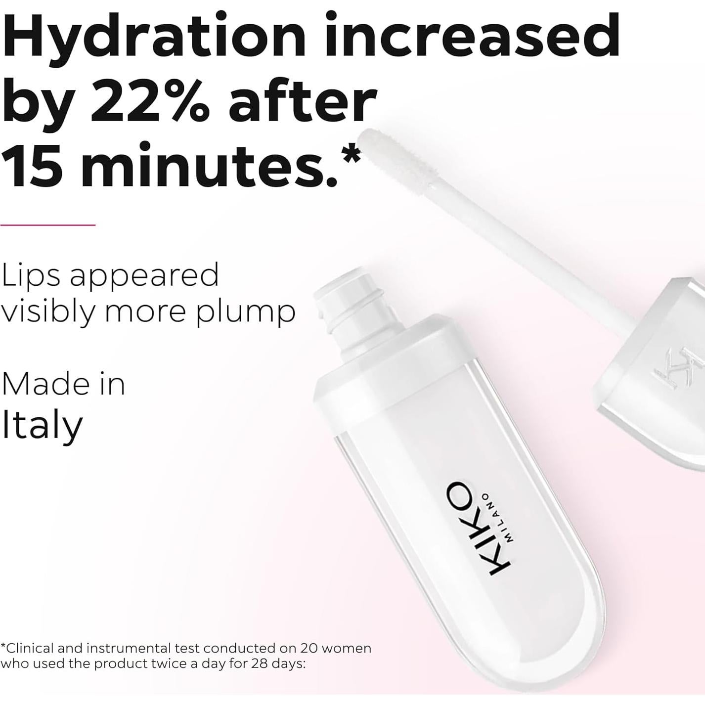 Crema Voluminizadora de Labios Kiko Milano Transparente