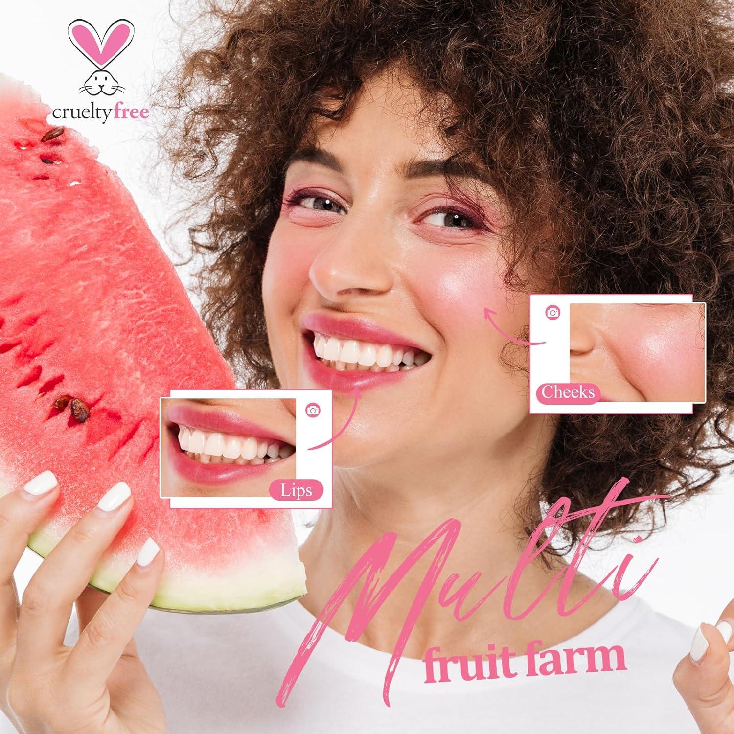 Juego de Tinte para Labios y Rubor Bayfree - Rojo Cereza