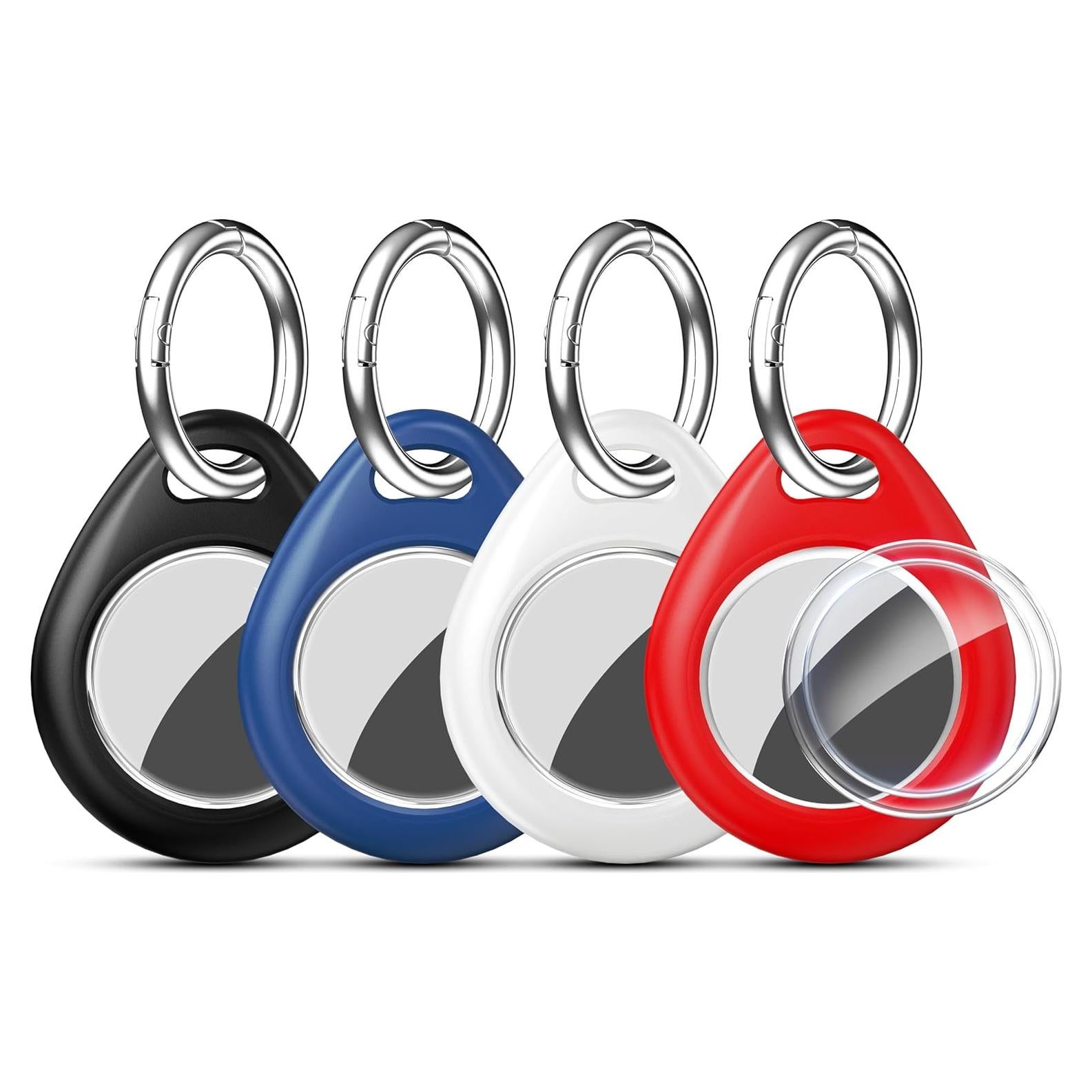 Funda Protectora para AirTag RFUNGUANGO - Paquete de 4 Colores