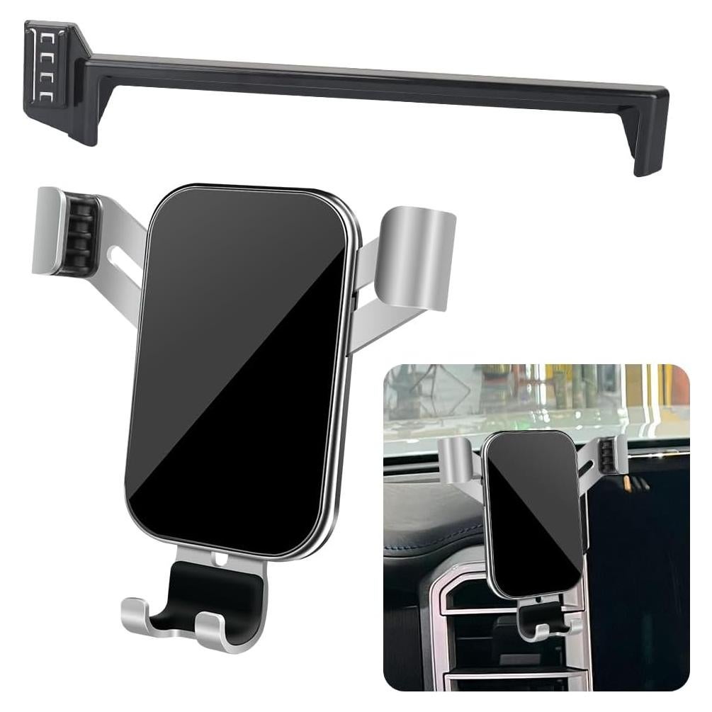 Soporte para Teléfono de Coche LUNQIN para Toyota Tundra 2022-2025 y Sequoia 2023-2026