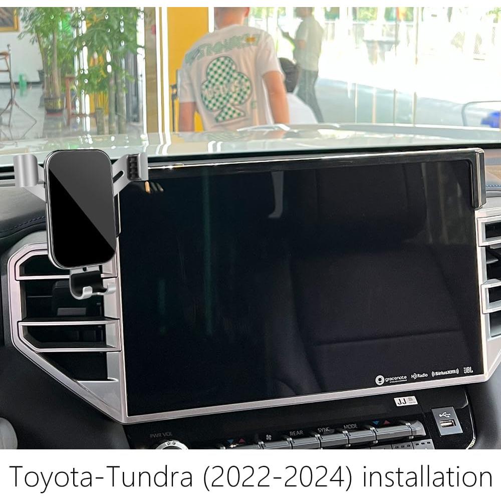 Soporte para Teléfono de Coche LUNQIN para Toyota Tundra 2022-2025 y Sequoia 2023-2026