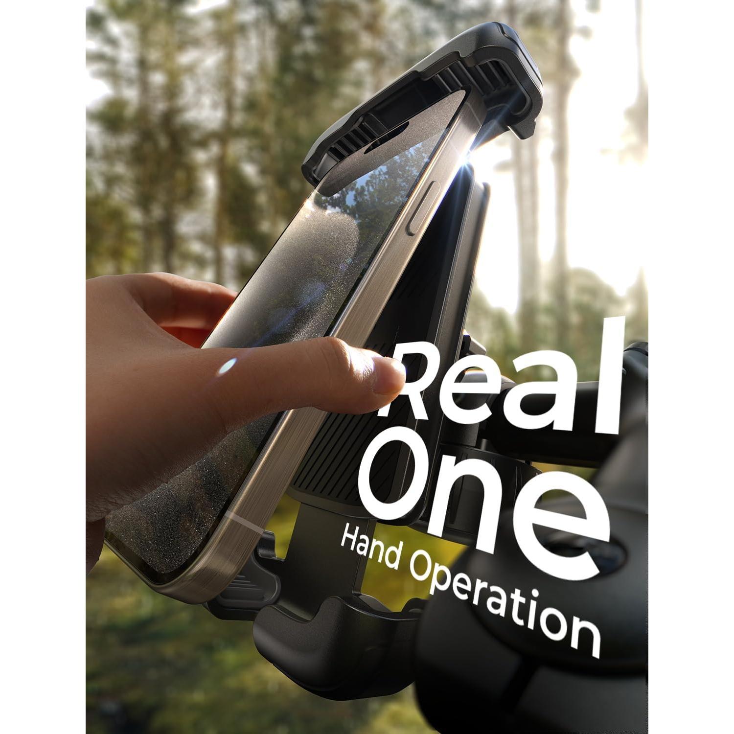 Soporte para Teléfono de Bicicleta LISEN - Ultra Estable y Fácil Instalación