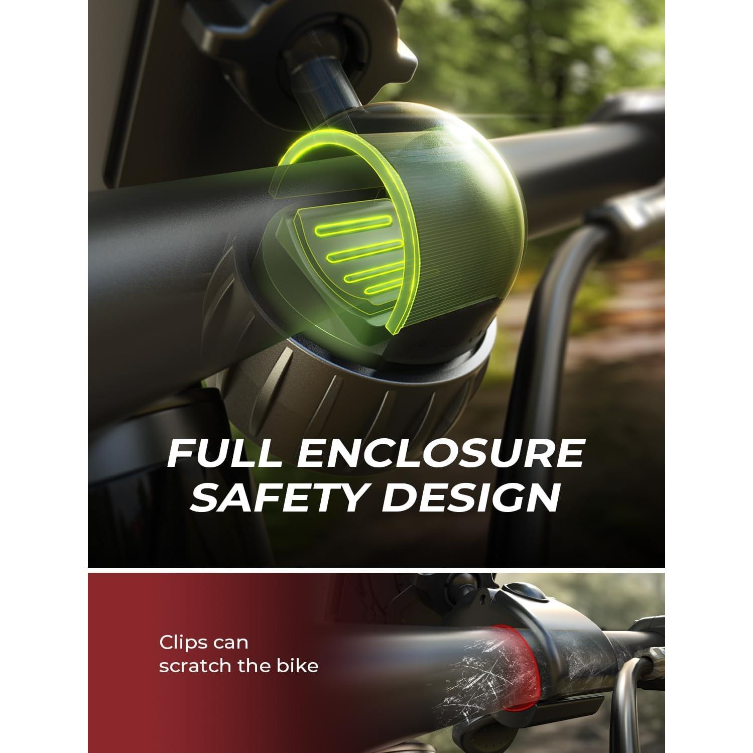 Soporte para Teléfono de Bicicleta LISEN - Ultra Estable y Fácil Instalación