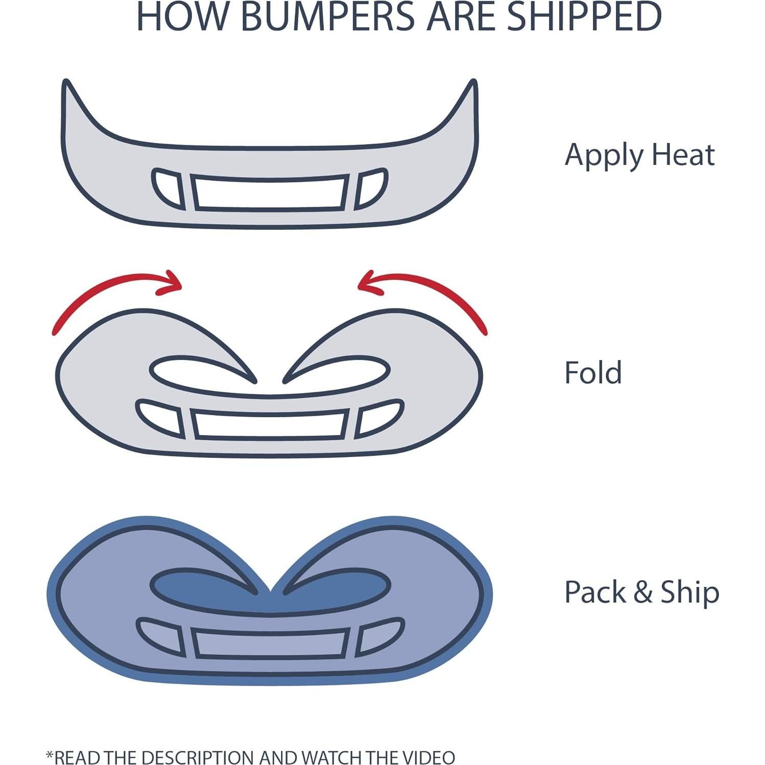 Cubierta de Parachoques Trasero FitParts para Toyota Yaris 2015-2017
