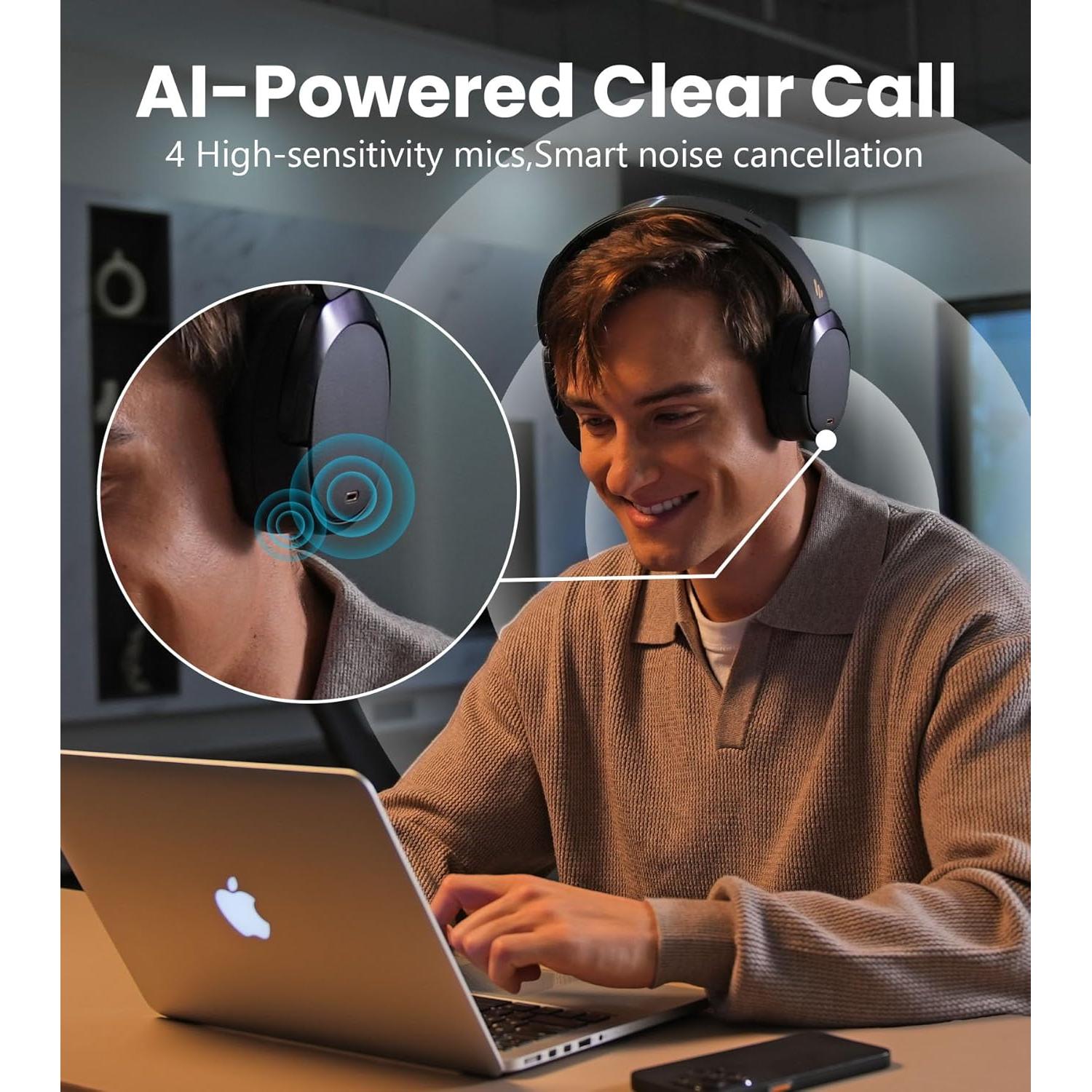 Auriculares Inalámbricos Edifier WH950NB Gen 2 con ANC 80H