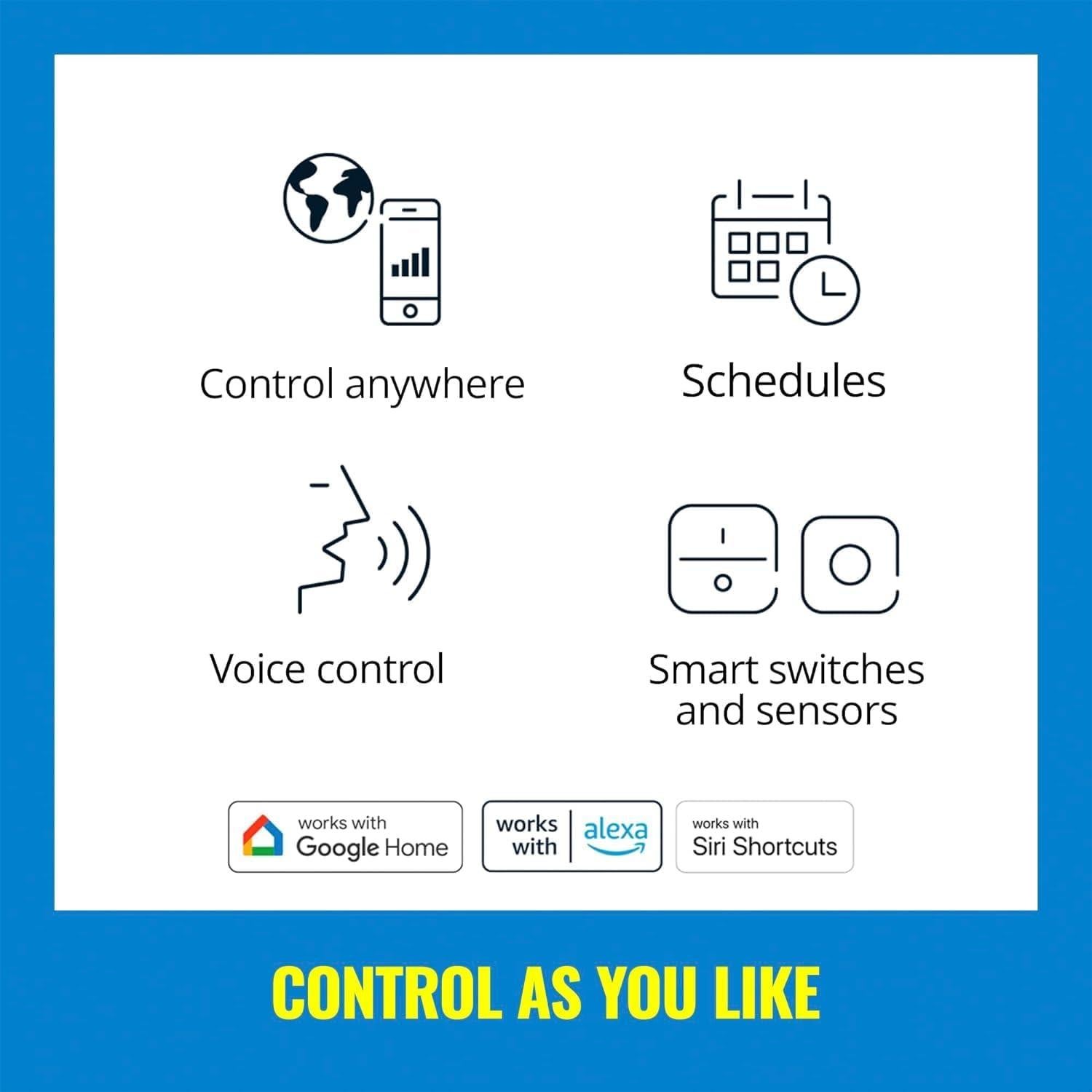 Bombilla LED Inteligente WiZ A19 8.8W Blanca Ajustable - 1 Paquete