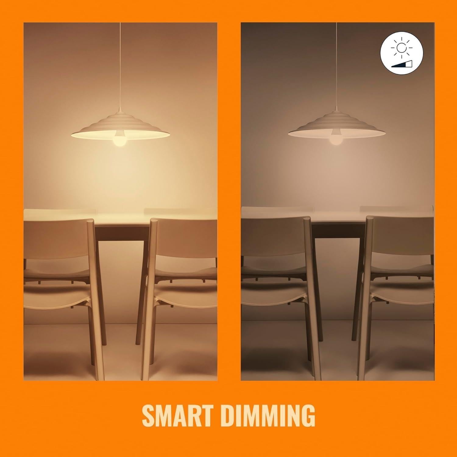 Bombilla LED Inteligente WiZ A19 8.8W Blanca Ajustable - 1 Paquete