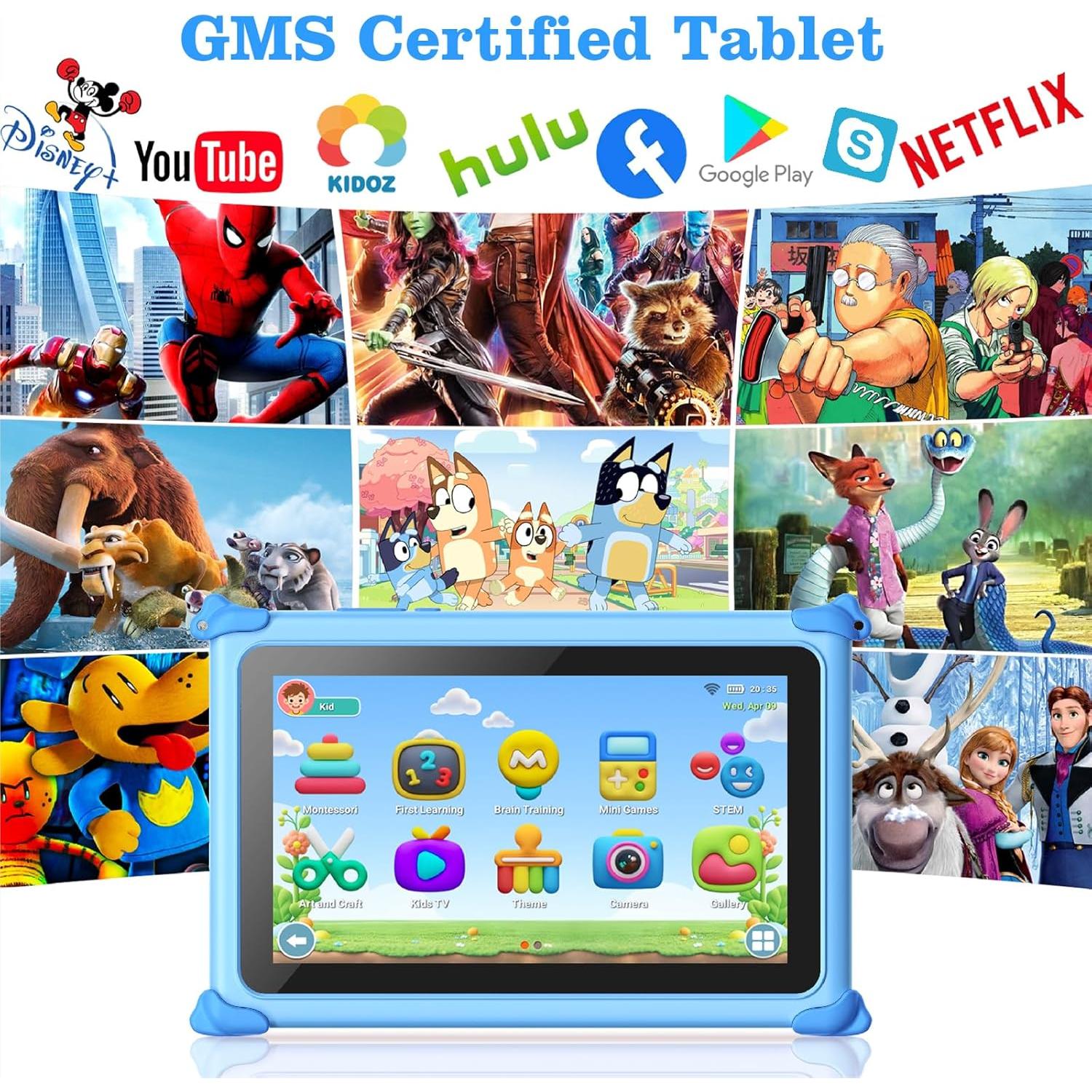 Tableta para Niños Trayoo KIDS710 7" 32GB WiFi Control Parental