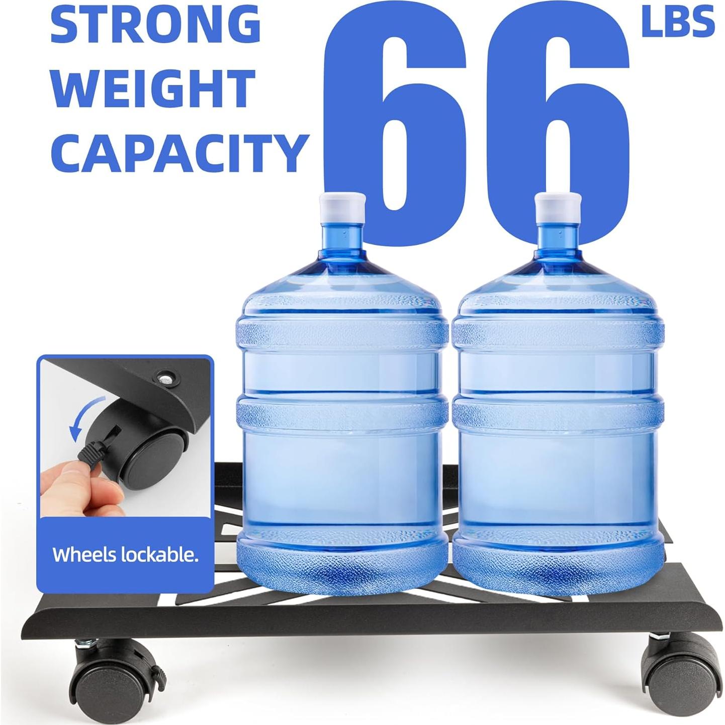 Soporte de CPU UCandy ajustable con ruedas 40x28,5 cm