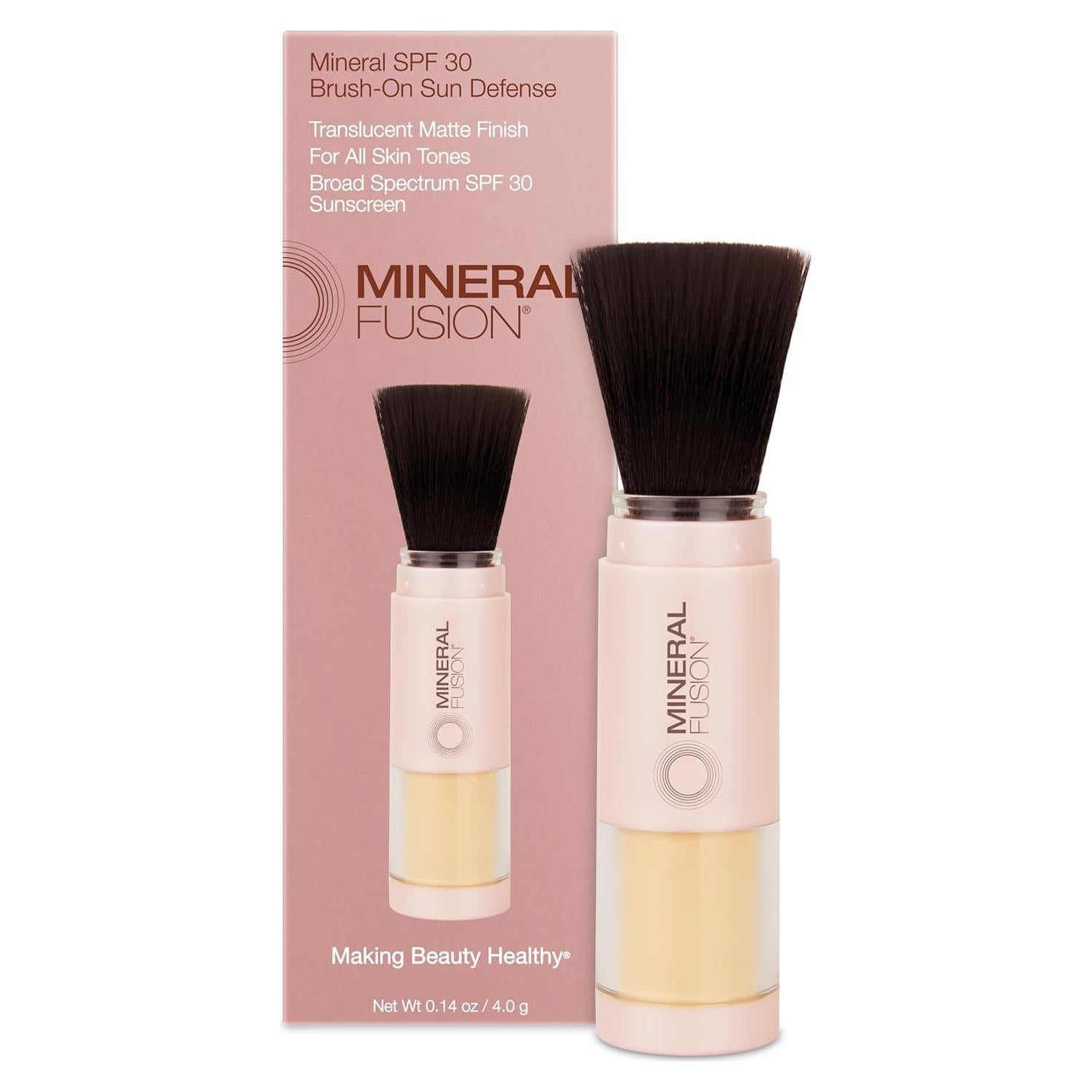 Protector Solar en Polvo Mineral Fusion SPF 30 - 4g Hipoalergénico