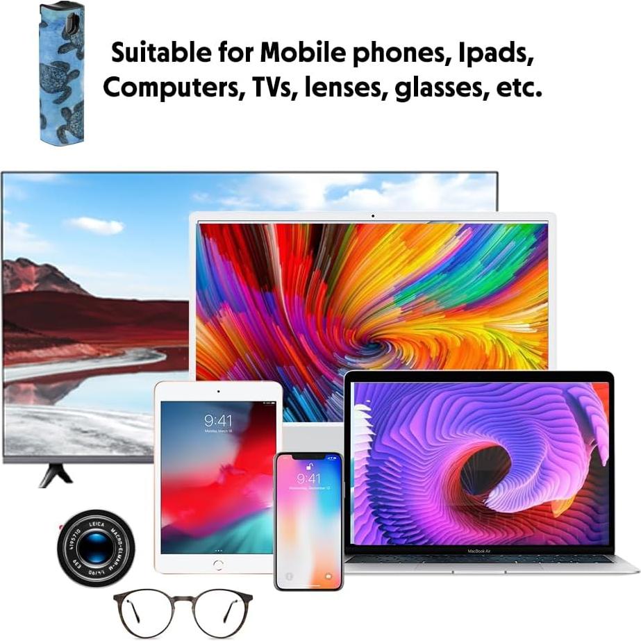 Kit de Limpieza de Pantalla WIRESTER 2 en 1 - Tortugas Marinas