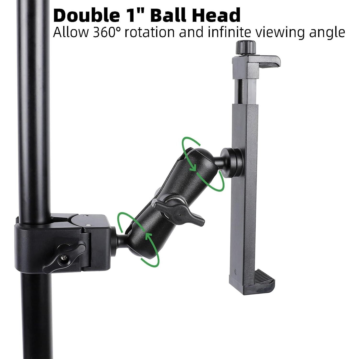 Soporte para iPad FPN TM-09 Ajustable 360° para Tablet 6.5-15"