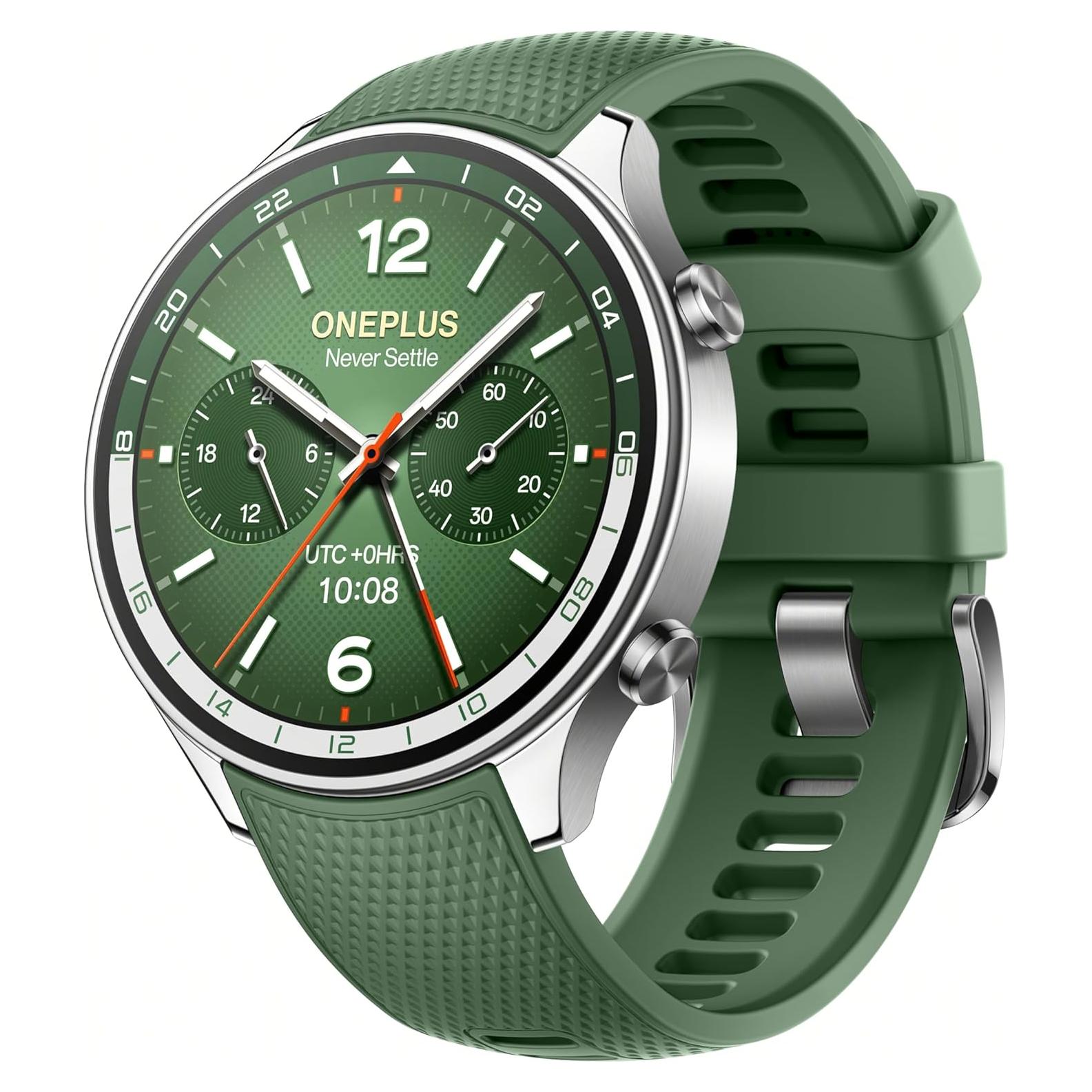 Reloj Inteligente OnePlus Watch 2R, 32GB, Verde Bosque, GPS