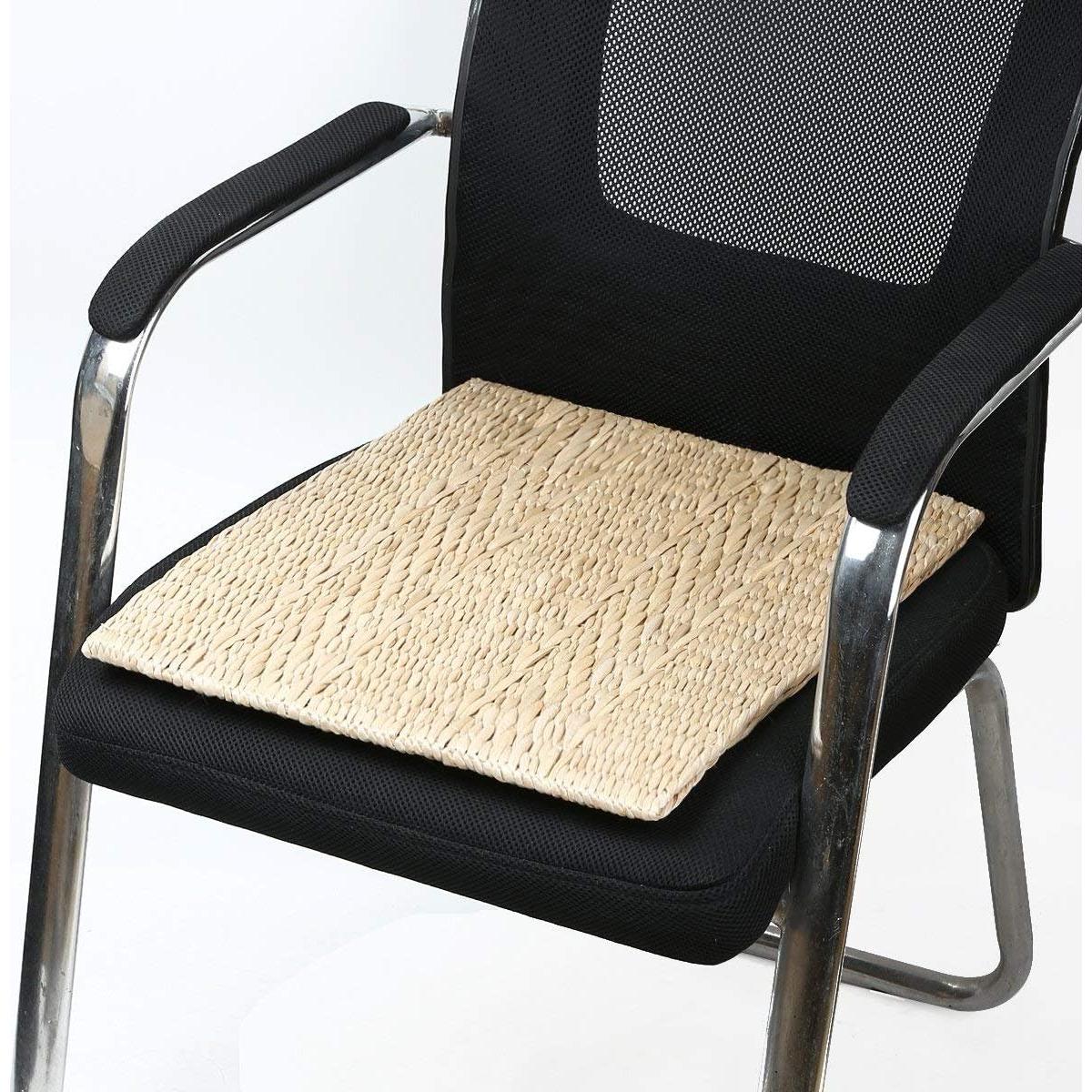 Cojín de Tatami Japonés HUAWELL Beige 45x40 cm Hecho a Mano