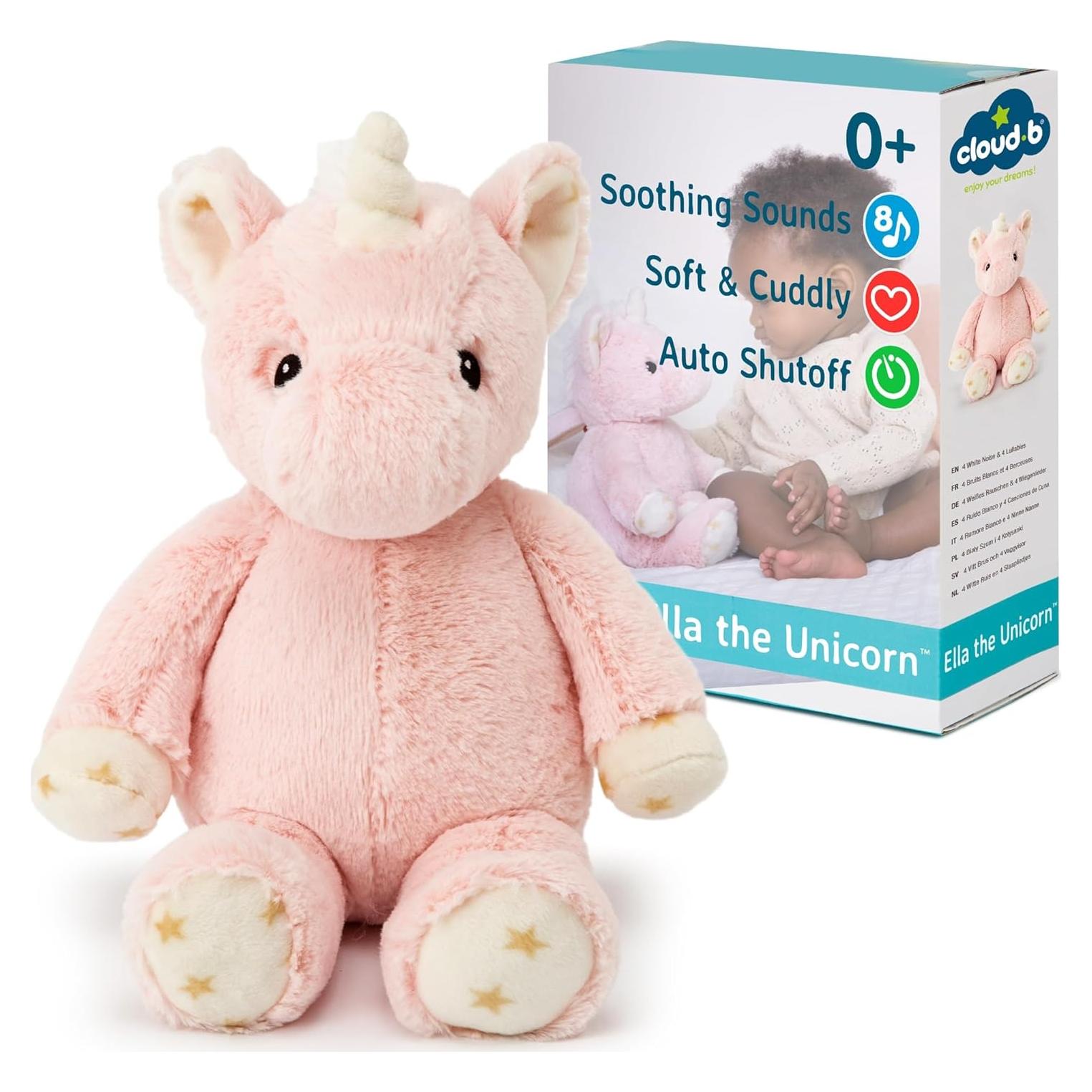 Máquina de Sonido Cloud b Ella la Unicornio 8 Sonidos Calmantes