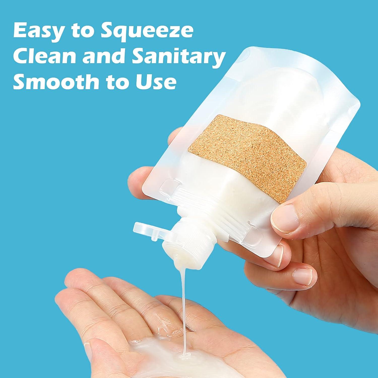 Bolsas de Viaje Refill TailaiMei 12 Piezas 50ml Aprobadas TSA