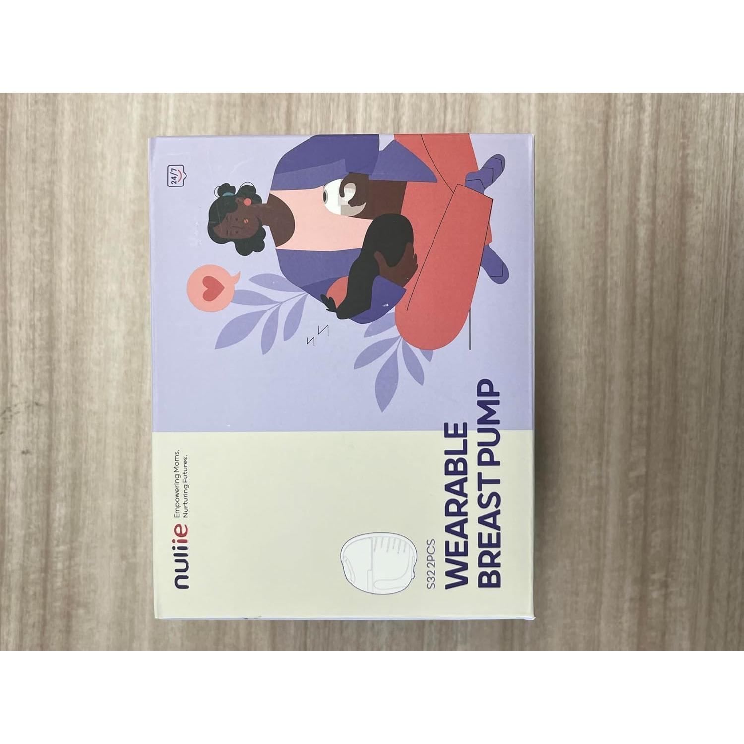 Extractor de Leche Eléctrico Nuliie Portátil 4 Modos 9 Niveles Rosa