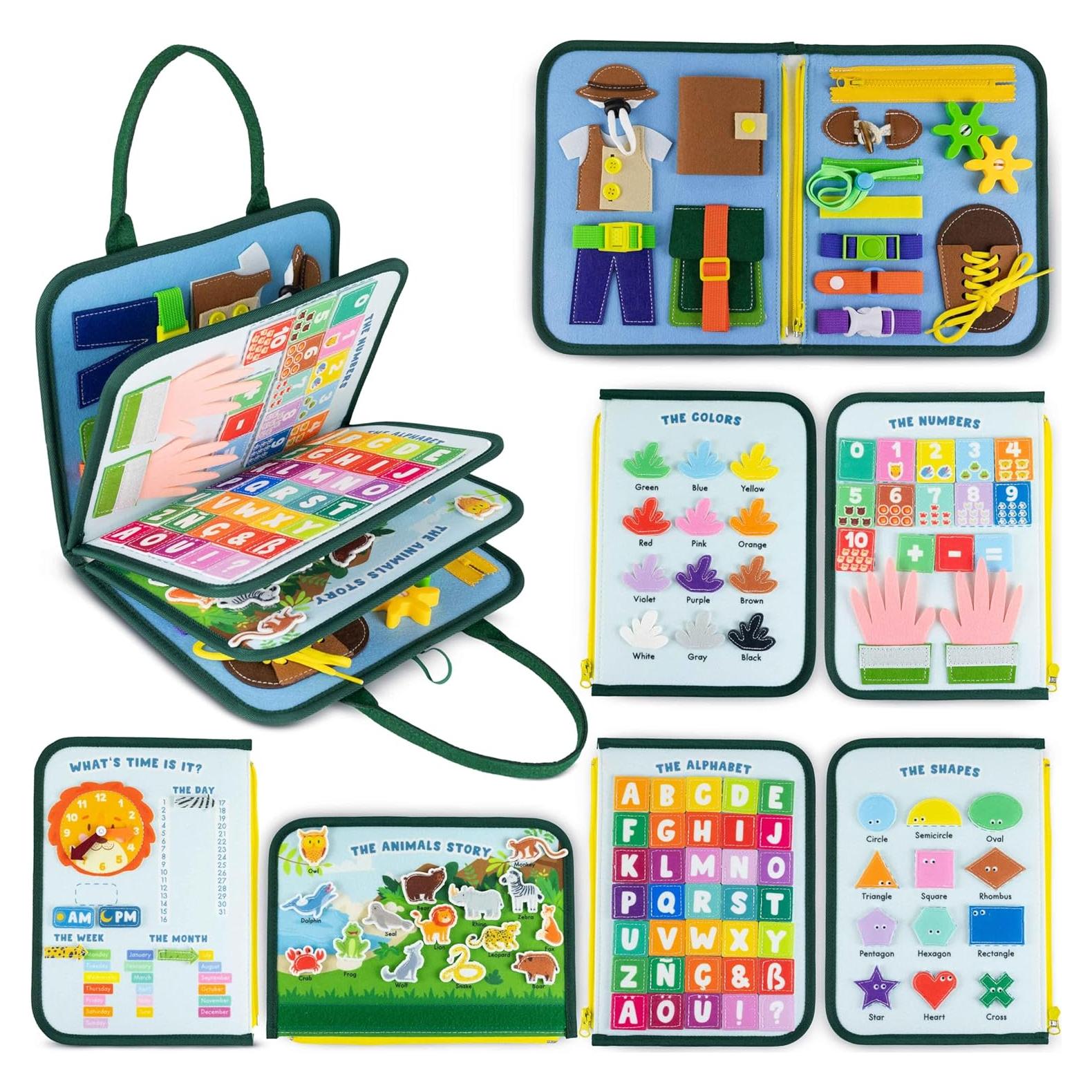 Tablero Ocupado Montessori Garcon Elite 22.8x30.1 cm 0-3 años