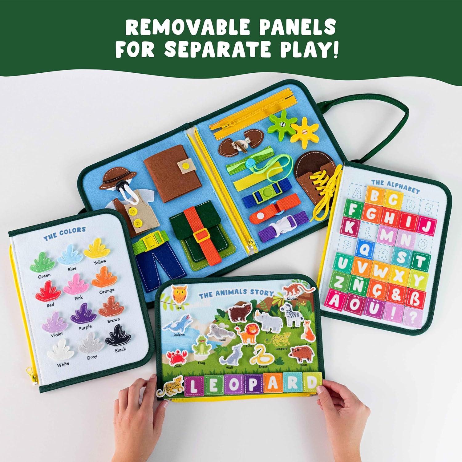 Tablero Ocupado Montessori Garcon Elite 22.8x30.1 cm 0-3 años