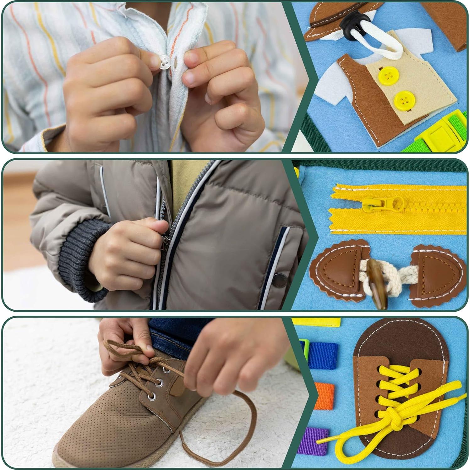 Tablero Ocupado Montessori Garcon Elite 22.8x30.1 cm 0-3 años