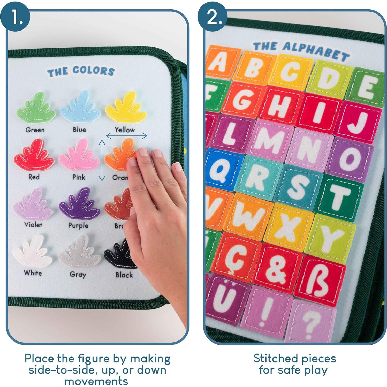 Tablero Ocupado Montessori Garcon Elite 22.8x30.1 cm 0-3 años