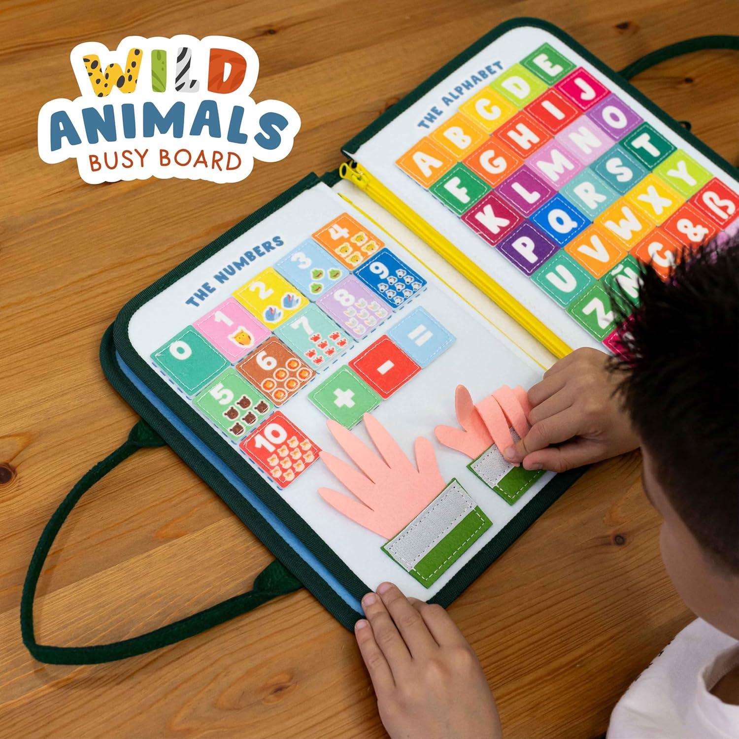 Tablero Ocupado Montessori Garcon Elite 22.8x30.1 cm 0-3 años