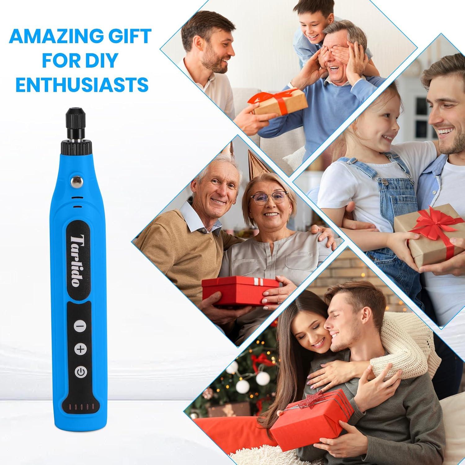 Herramienta Rotativa Inalámbrica Tarlido 4V 5 Velocidades 31 Acc.