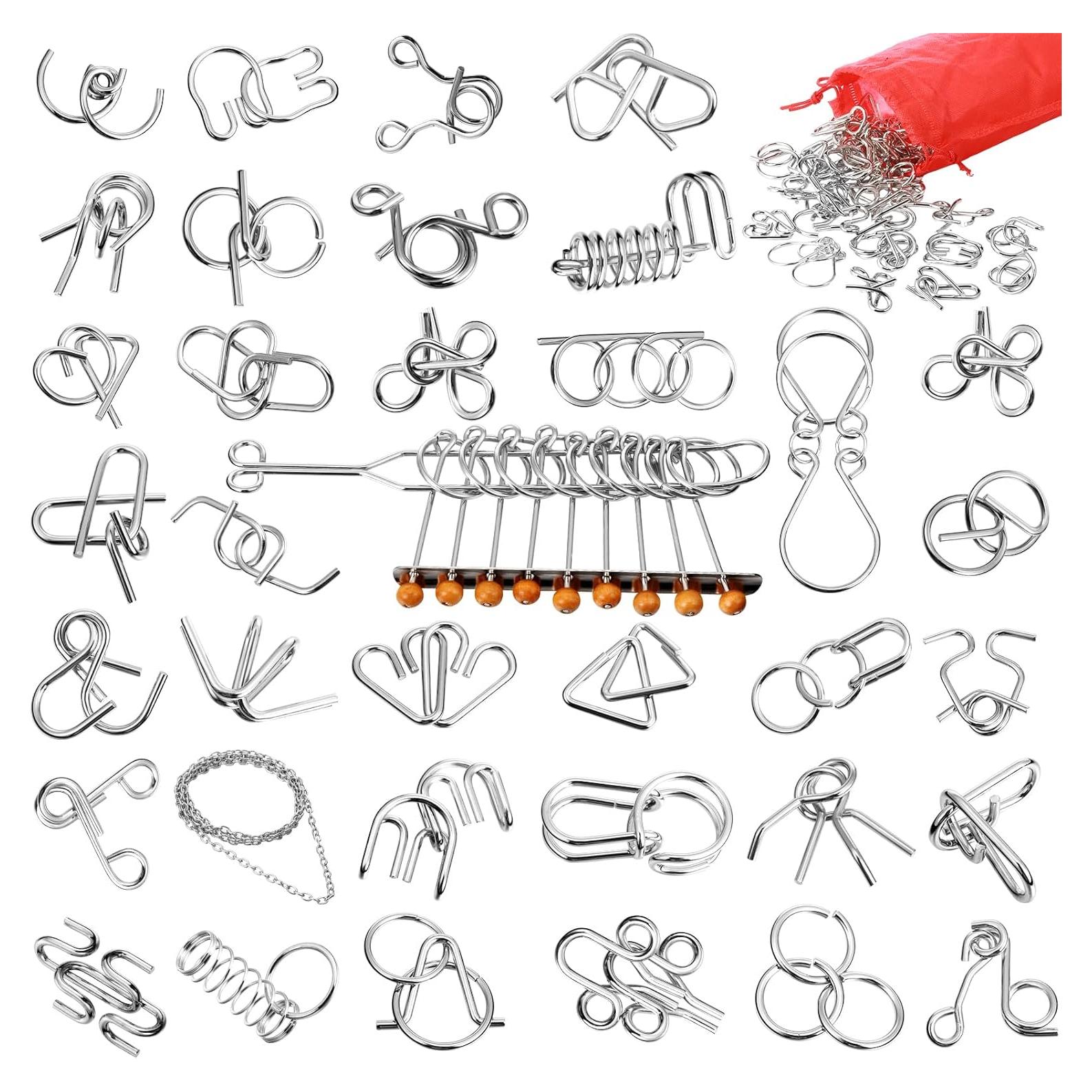 Rompecabezas de Metal Yilloog 36 Piezas para Adultos - IQ