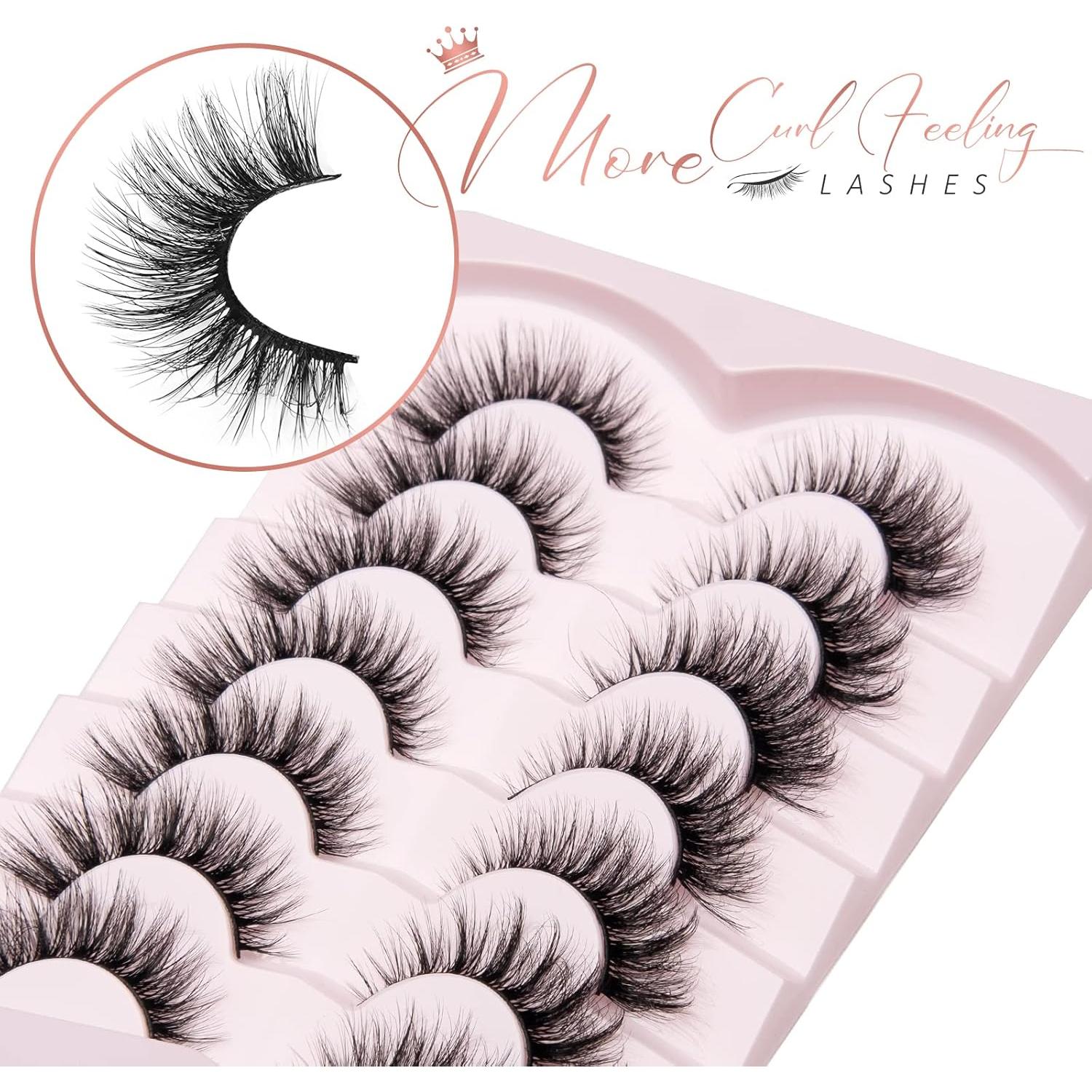 Pestañas Falsas Onlyall A04 16MM Naturales Suaves