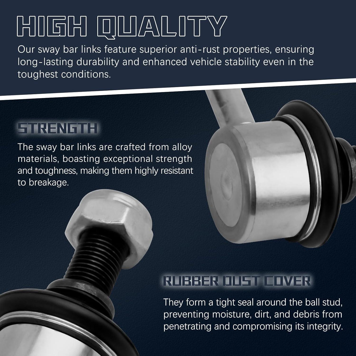 Enlace de Barra Estabilizadora Delantera VINMS K80230 para Toyota