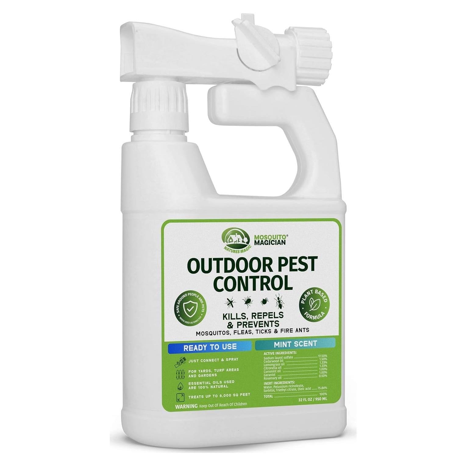 Pulverizador de Manguera Magician de Mosquitos 946 ml - Menta